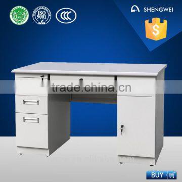 China manufacturer stainless steel office desk/used computer desk