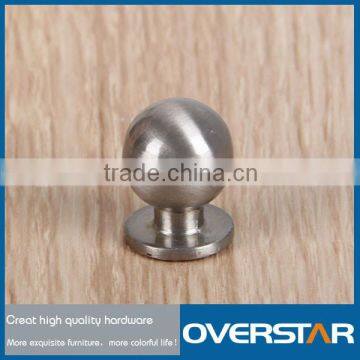 Zinc Alloy Modern Round Bedroom Drawer Handles and Knobs