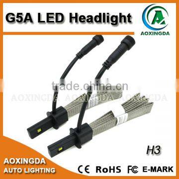2500LM Non Fan LED Headlight H3 H1 880 881