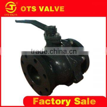 QV-LY-011 flange type 4 inch ball valve in tianjin