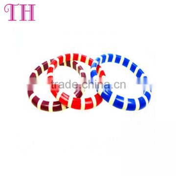 Resin multi colour bangles resin bangles layered stripe bangle bracelets