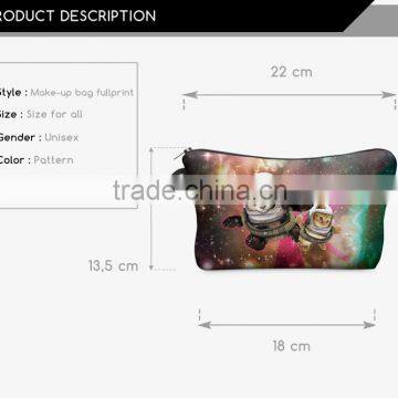 2015 10 Pcs to Buy Factory Direct Sale New Arrival Camouflage Promotional Cosmetic Bag for Fashion Women Travel photo-3