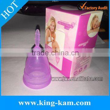 Reusable Silicone Menstrual Cups for Lady photo-2