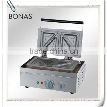 Guangzhou Energy-saving commercial electric sandwich press flat plate