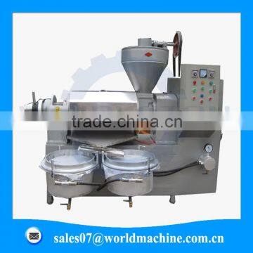 Full Automatic Peanut Oil Presser / Colza Oil Making Machine in China