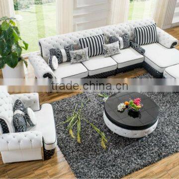 chesterfield sofa set / luxury italian living room set 112