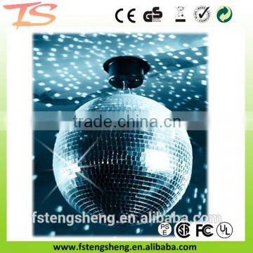 home party hanging glass mirror disco LED ball light