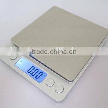 2kg* 0.1g 200g*0.01g 500g*0.01g digital jewelry pocket scale