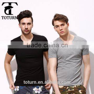 latest slim fit design plain t shirts for men                        
                                                                                Supplier's Choice