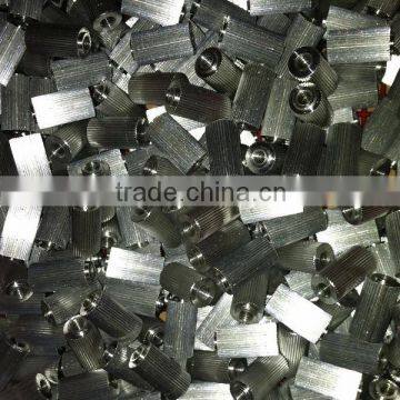 shenzhen cnc machining stainless steel hollow shaft coupling