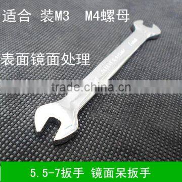 Two head plane wrench , Metal adjustable wrench,Small metal tools