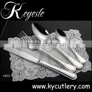 Durable western tableware,spork,restaurant stainless steel cutlery