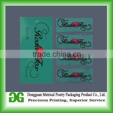 Supply Hot Sale Plastic Hang Tags Adhesive for Garments