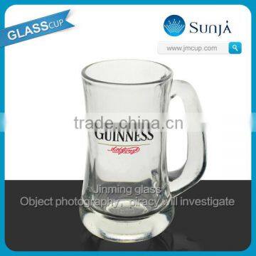 SH276 Guinness logo beer glass tumbler bar drinking handle glass cup mug