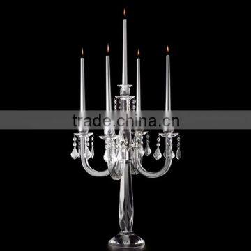 elegant wedding centerpieces crystal candelabra