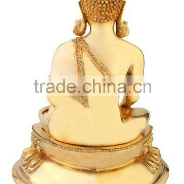 Buddha Sitting With Bowl on Base 22" photo-3