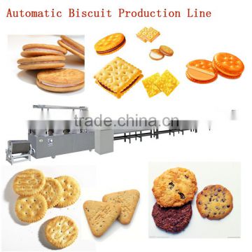 Automatic hard and soft biscuit processing line, sandwich crackers machine