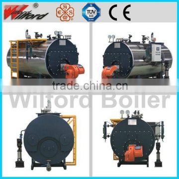 2 ton industrial horizontal muti-fuel steam boiler