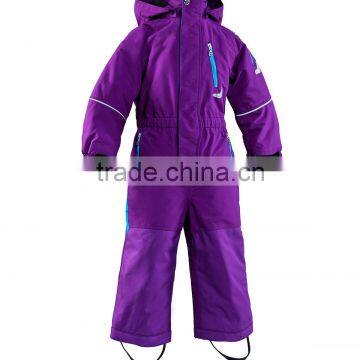 High quality one piece ski jumpsuit for kids