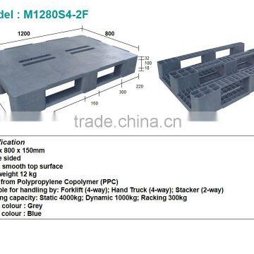 1200 x 800 Plastic Euro Pallet Medium Duty