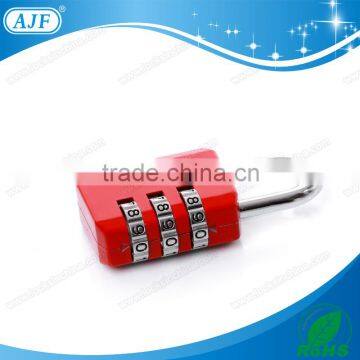 2015 AJF Popular Style Zinc Alloy Travel Luggage Combination Padlock With Various Colors photo-5