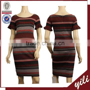 Top quality ladies short sleeve midi tube sex women party dress WD150832580