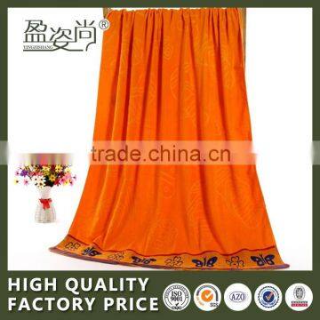 100% Cotton Flower Printed High Quality Cheap Bath Towels