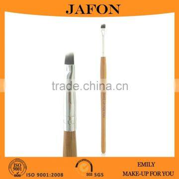 Single Bamboo Aluminum Ferrule Make UP Eye Brow Eyebrow Brush                        
                                                Quality Choice