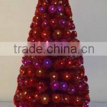 2015 Bright-Colored Artifical Tree with Fiber Optical /Indoor &Outer Decoration/Christmas Decoration