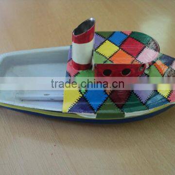 new handpainted tugs steam boat