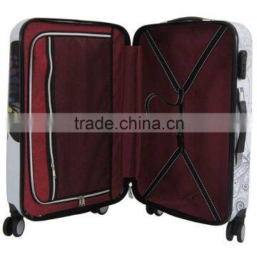 World Top 500 ODM Factory Sale Abs pc Trolley Case Spinner Travel Luggage Bags Quality Choice photo-2