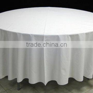 Hotel plain cotton table cloth