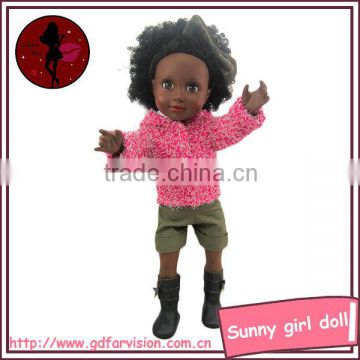 New design black toy dolls, welcome custom black toy dolls,wholesale toys dolls