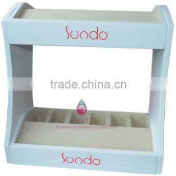 customized wooden belt display stand wholesale