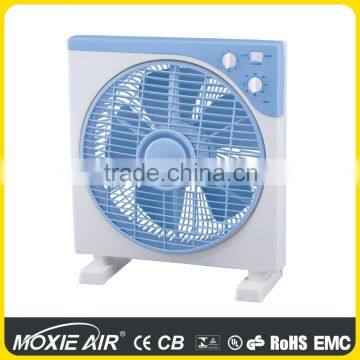 12" inch 1 hour timer blue box fan