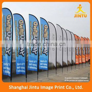 2016 Custom Single Side Durable Outdoor Flag / Feather Flag / Beach Flag