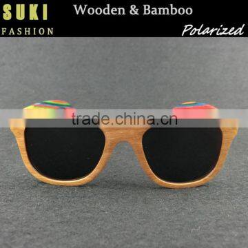 Wholesale Wooden Bamboo Fashion Sunglasses Unisex