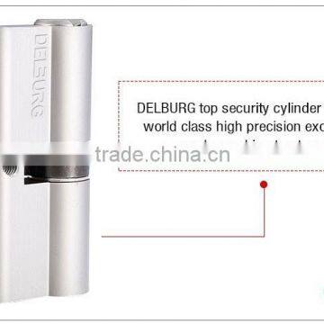 Multi Lock Cross Key Double Cylinder Cap Lock Door Parts photo-3