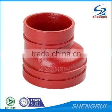 FM&UL Ductile Cast Iron Eccentric Grooved Reducer