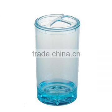 High quality transparent plastic toothbrush holder