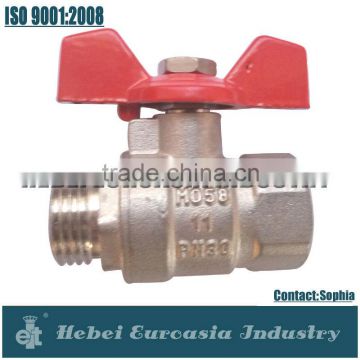 ISO228 Parallel Thread Brass Ball Valve