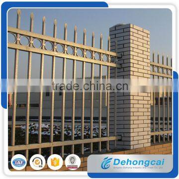 Customized Power Coated Wrought Iron Fence