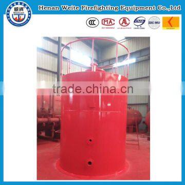 Horizontal AFFF empty foam bladder tank equipment