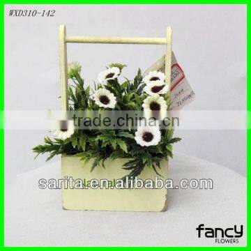 factory direct sale bonsai with small sunflowers