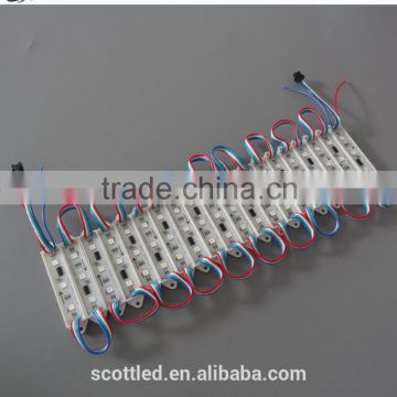 IP67 DC12v ws2801 high brightness full color 7515 led pixel module for decorate