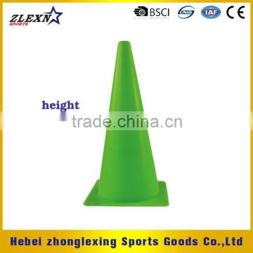 colorful 15" PE sports training soccer marker cone for speed training                        
                                                Quality Choice