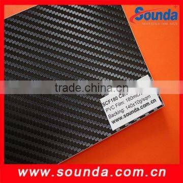 Hot Sale Colored Car Wrap Vinyl Car Wrap Film, 3D Carbon Car Series Sticker photo-3