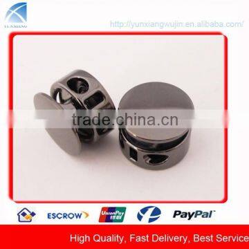 CD2090 Fashion Decorative Metal Round Cord Lock