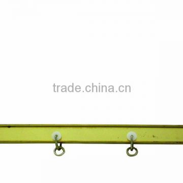 Brass plated Iron Curtain Rail