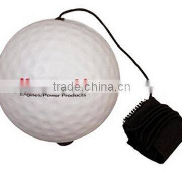 Bungee Yo-Yo Promotional Stress Balls - Golf Ball